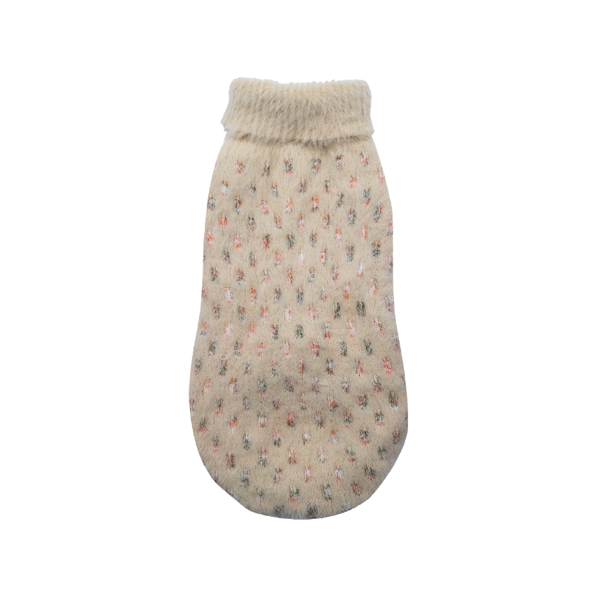 croci-pull-blanc-chien-polyester-chaud-30-cm image 1