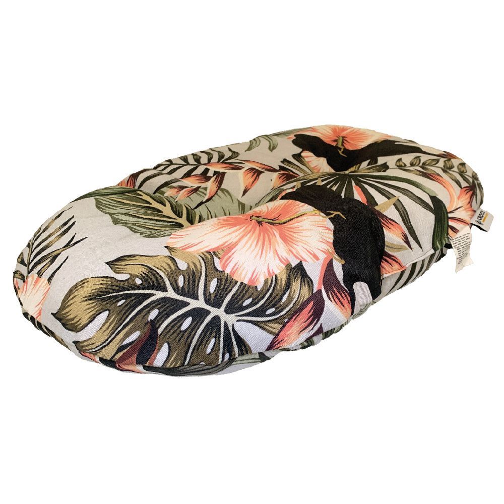 croci-exotic-coussin-ovale-chien-chat-53x35-motif-tropical image 4