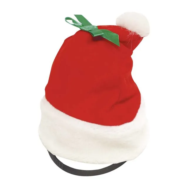croci-bonnet-no-l-chien-peluche-rouge-35-cm image 1