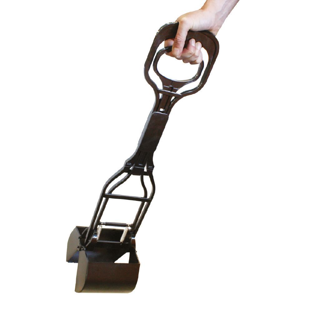 croci-pince-ramasse-crottes-chien-plastique-pliable image 1