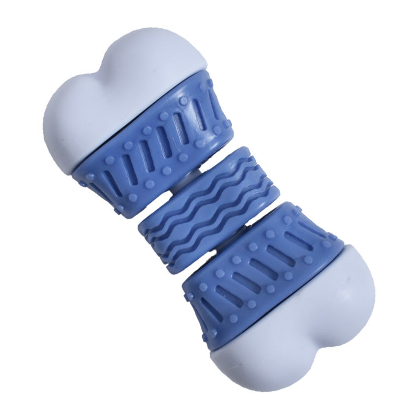 croci-dog-toys-jeu-durable-chien-friandise-bleu-dentaire image 3