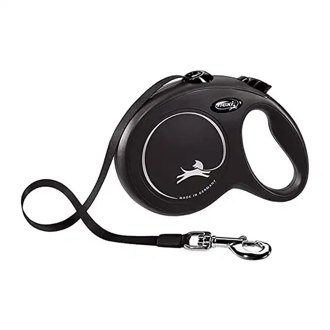 flexi-classic-laisse-chien-sangle-5-m-noire-50-kg image 5