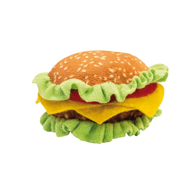 bakery-street-jouet-chat-hamburger-herbe-chat image 1