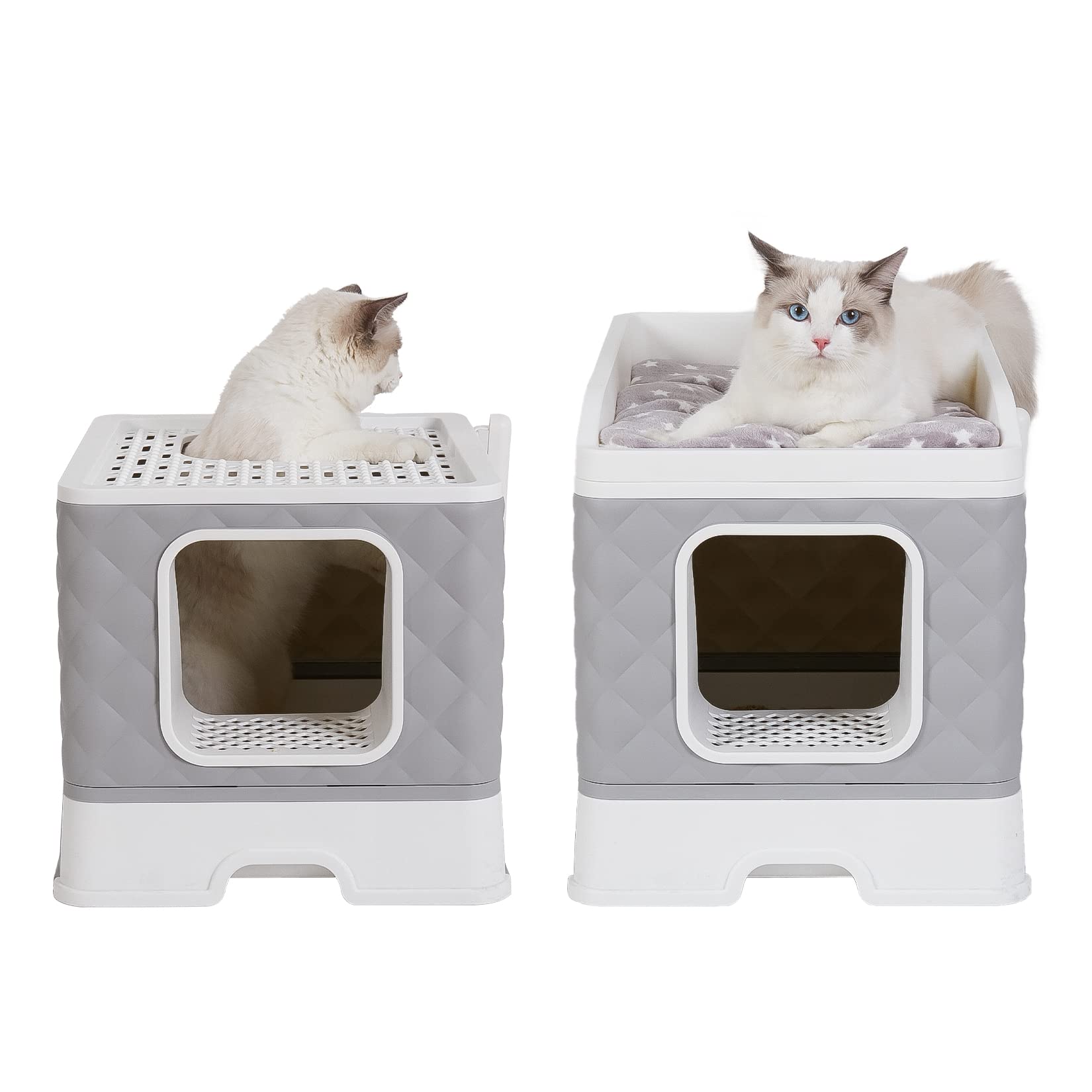 bingopaw-maison-toilette-chat-ferm-e-50x38cm-tiroir-pliable image 4