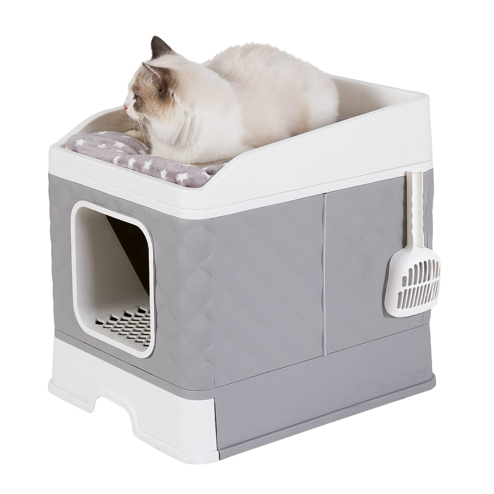 bingopaw-maison-toilette-chat-ferm-e-50x38cm-tiroir-pliable image 8