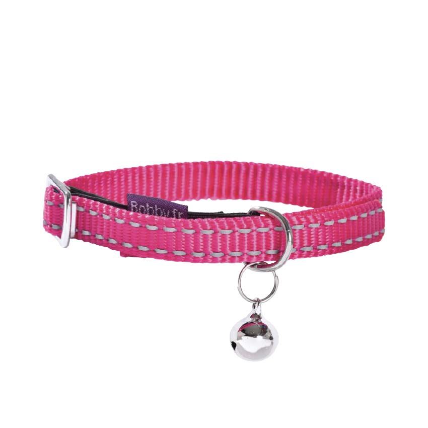 croci-bobby-collier-chat-nylon-bleu-s-curit-clochette image 3