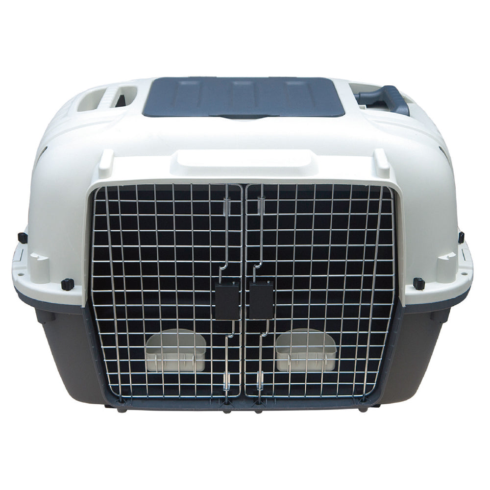 croci-vagabond-double-caisse-transport-chien-88x58x64-cm-25kg image 1