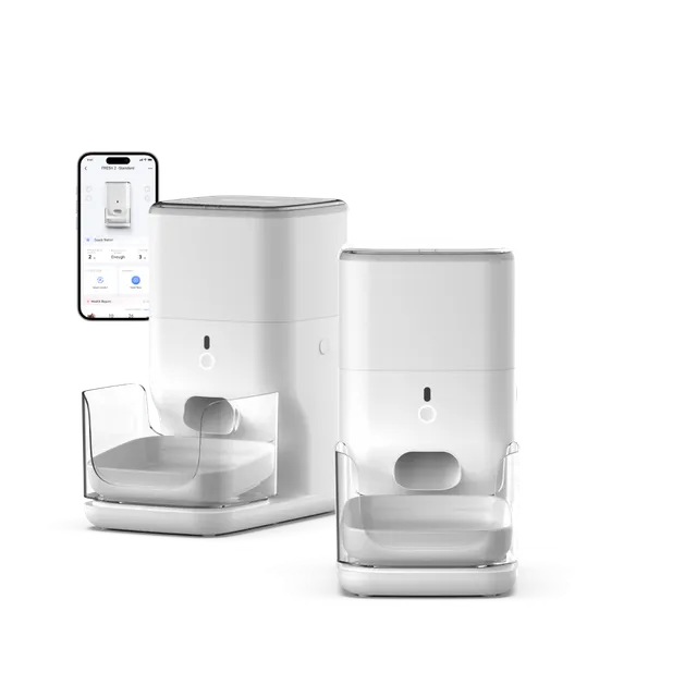 catlink-fresh-2-rfid-distributeur-croquettes-double-4l image 1