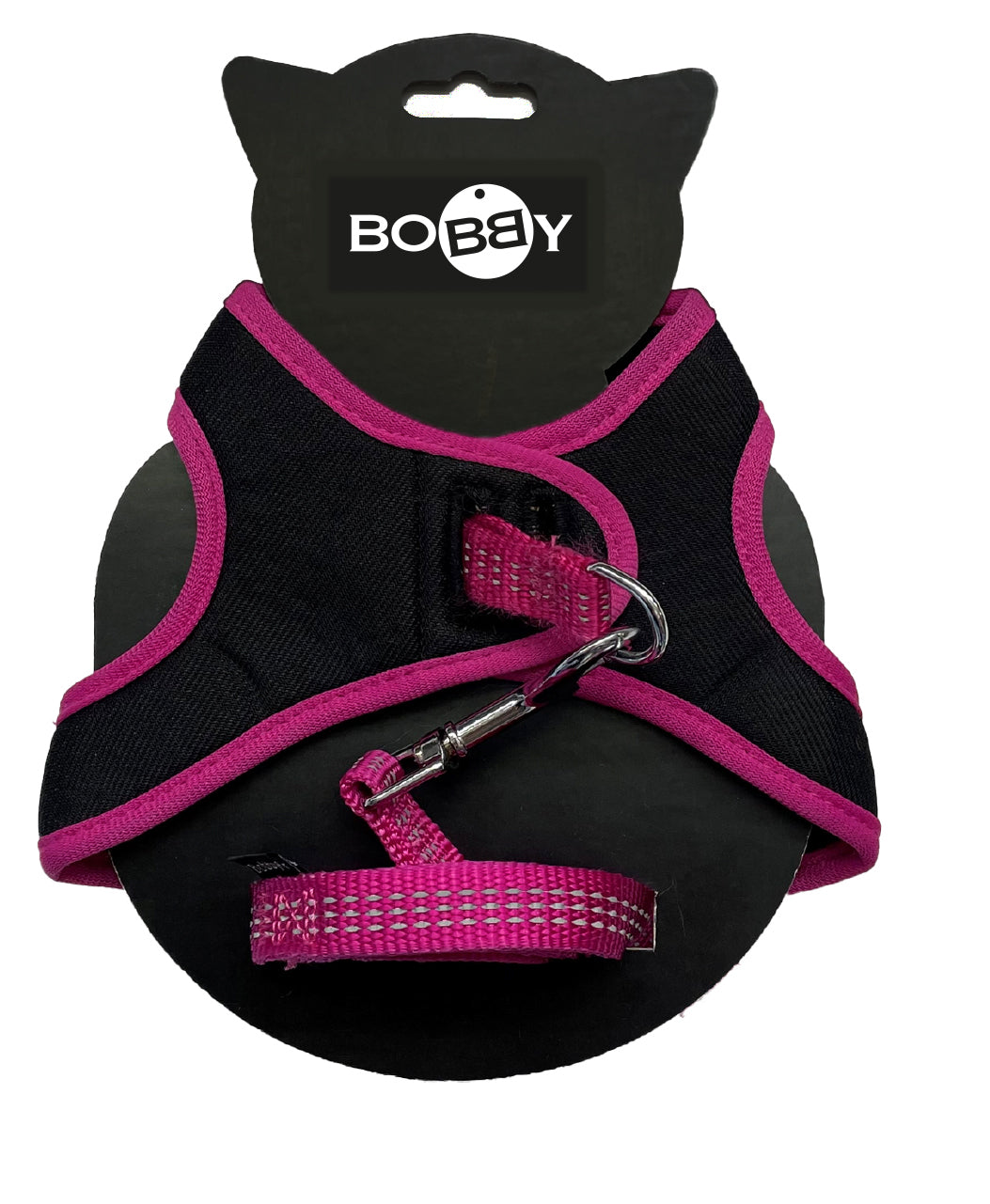 croci-bobby-safe-harnais-laisse-chat-bleu-r-glable-160-cm image 1