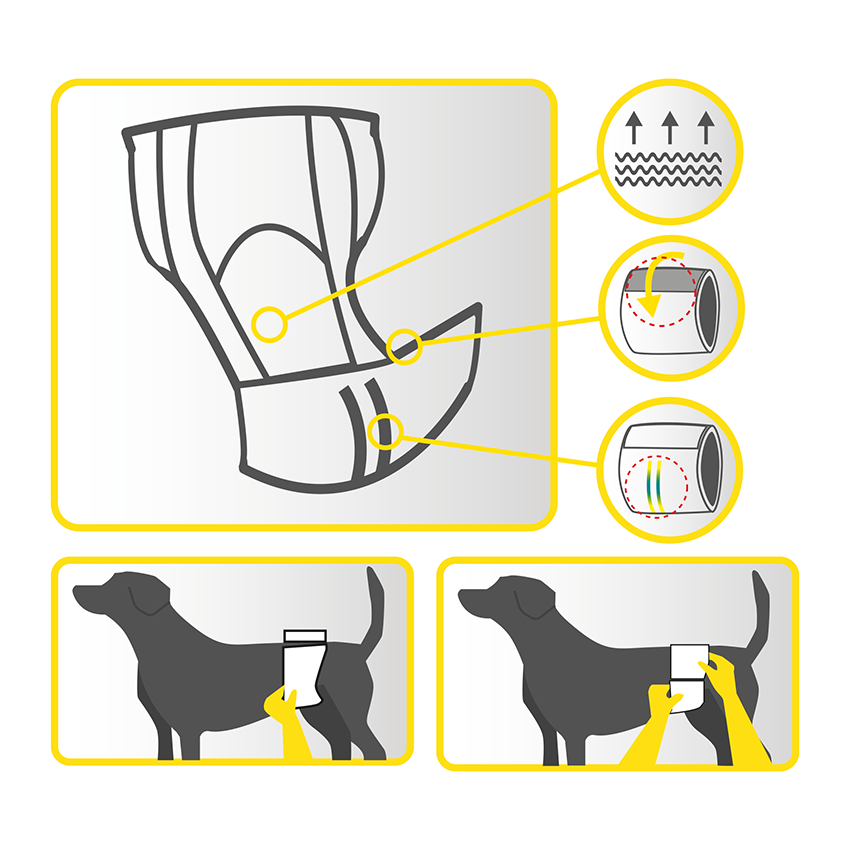 croci-dog-nappy-couche-chien-m-le-s-30-40-cm-x12 image 7
