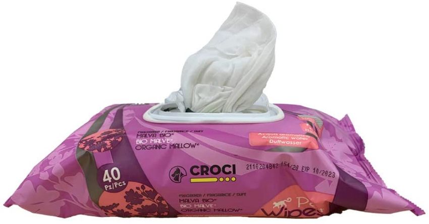 croci-pet-wipes-lingettes-chat-mauve-bio-40-pcs image 4