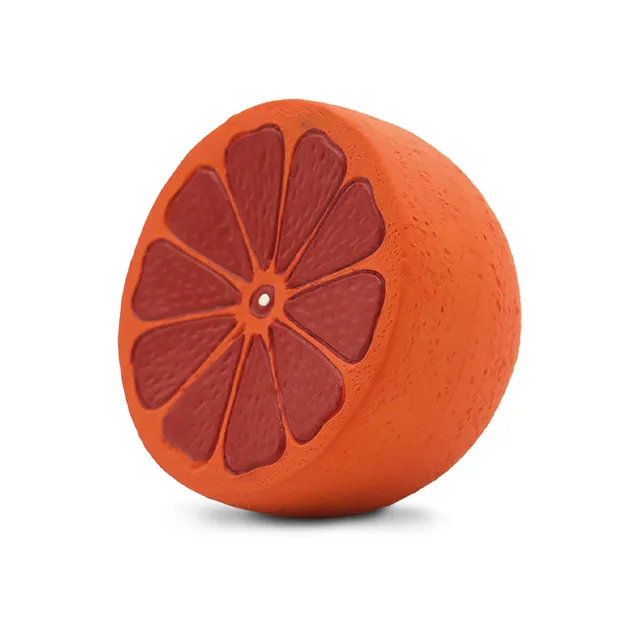 croci-summer-jouet-chien-latex-orange-pouet image 1
