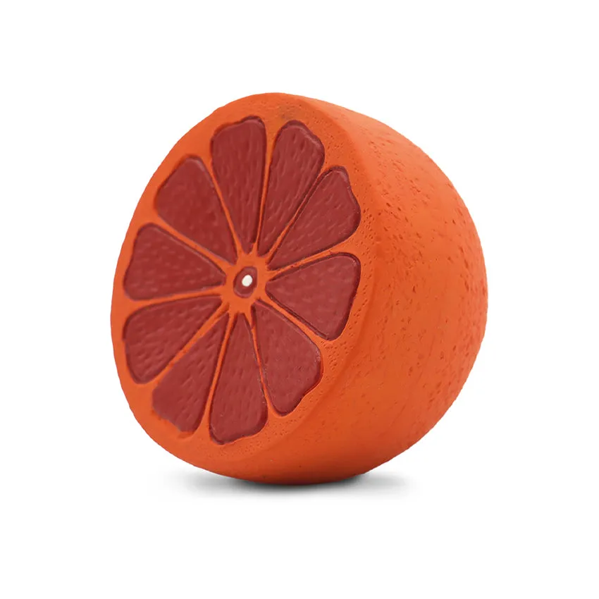 croci-summer-jouet-chien-latex-orange-pouet image 1