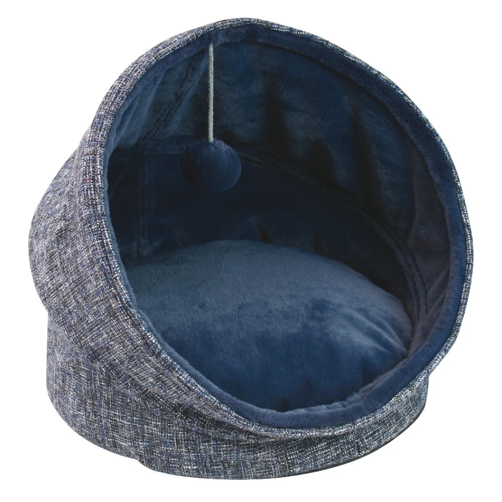 croci-glam-igloo-niche-chat-44x44x48-cm-balle image 2
