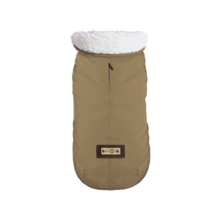 croci-parka-manteau-chien-marron-m-36-cm-sherpa image 2