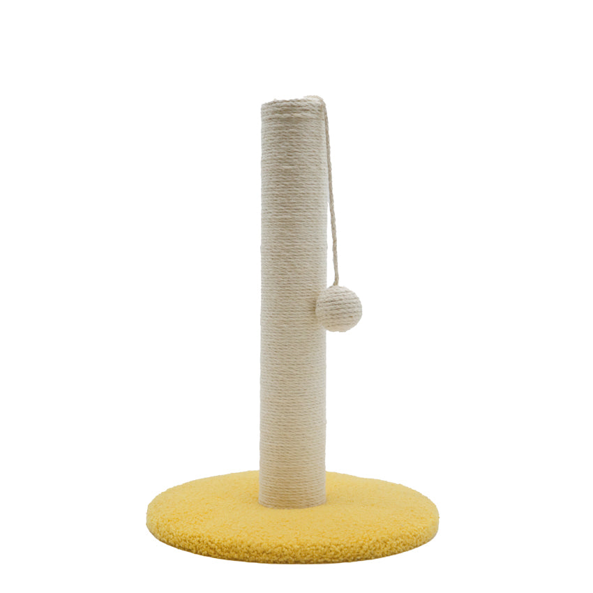 croci-pastel-griffoir-chat-sisal-balle-rose-42-cm image 4