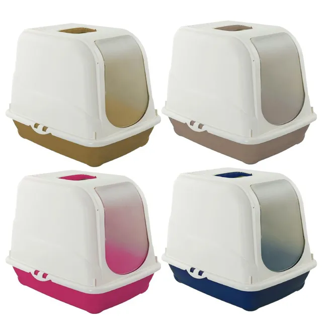 croci-oliver-bac-liti-re-ferm-chat-avec-porte-46x35x40 image 1
