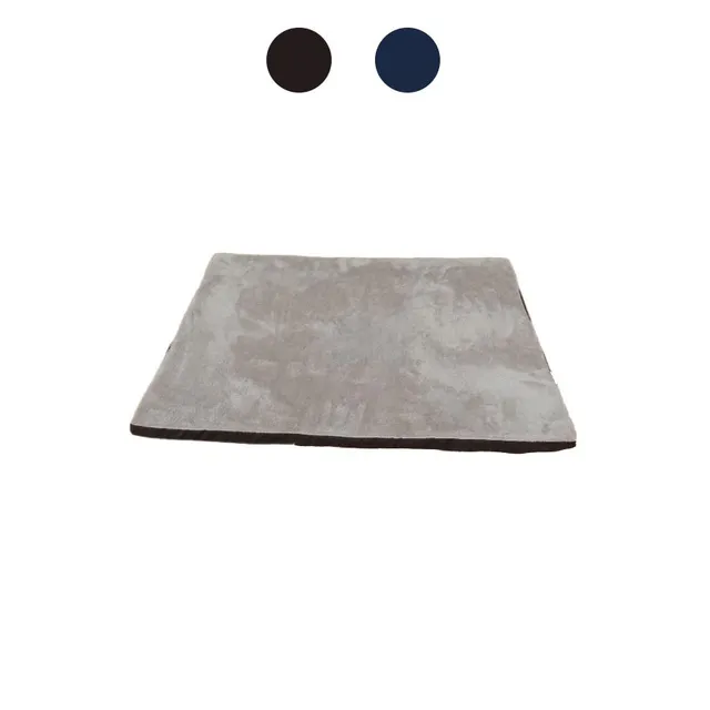 croci-bobby-feather-matelas-chien-su-dine-bleu-80x60-cm-lavable image 1