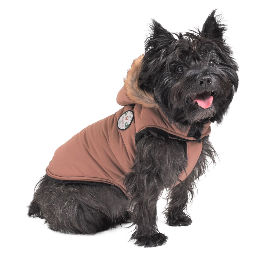 croci-bobby-canada-manteau-chien-beige-30-cm-hiver image 3