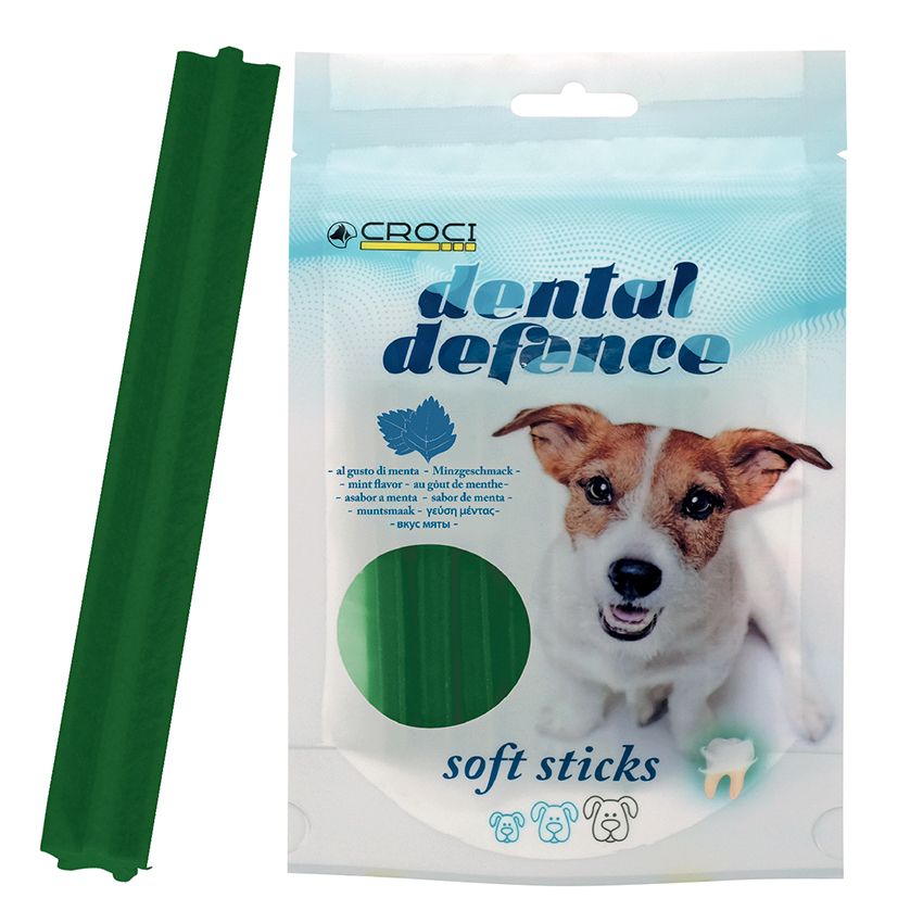 croci-dental-defense-soft-sticks-dentaire-chien-menthe-x8 image 2