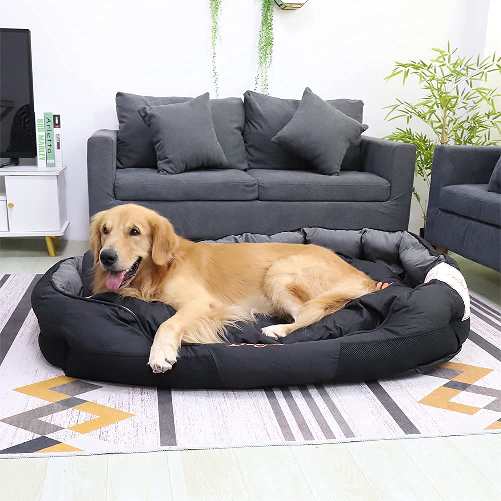 bingopaw-dog-bed-panier-chien-xxl-130x90cm-d-houssable-imperm-able image 6