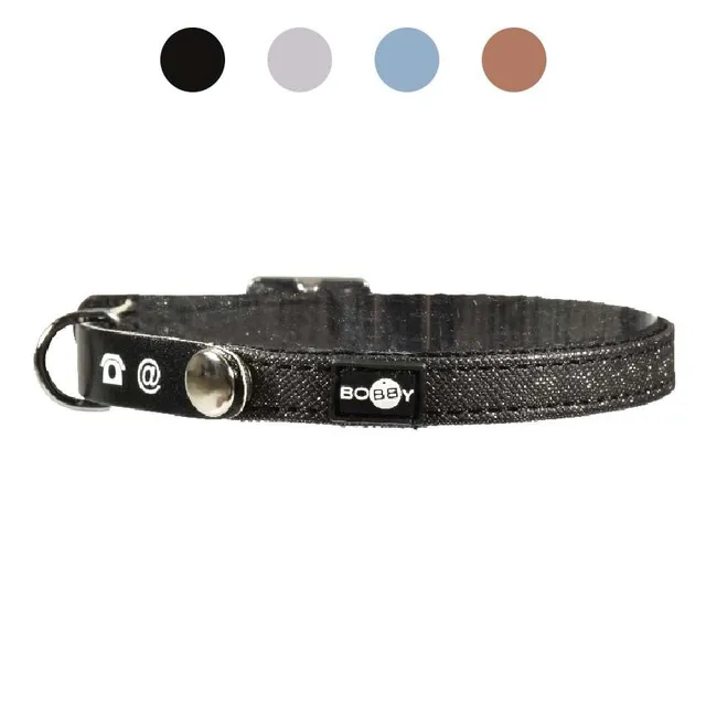 croci-bobby-collier-pour-chat-bleu-ciel-adresse image 1