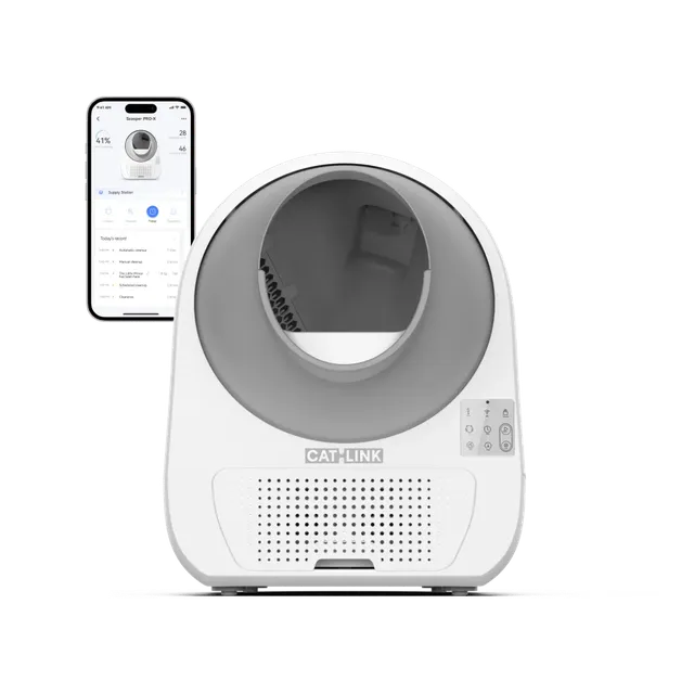 catlink-scooper-luxury-pro-x-liti-re-automatique-anti-odeurs-blanche image 1