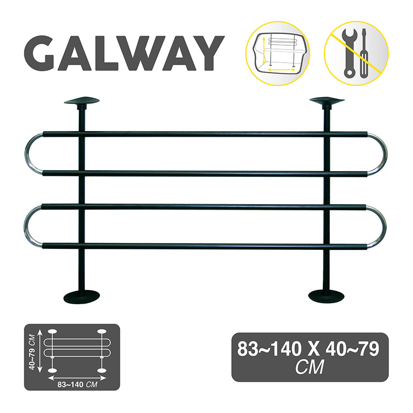 croci-galway-grille-voiture-chien-m-tal-2-traverses image 2