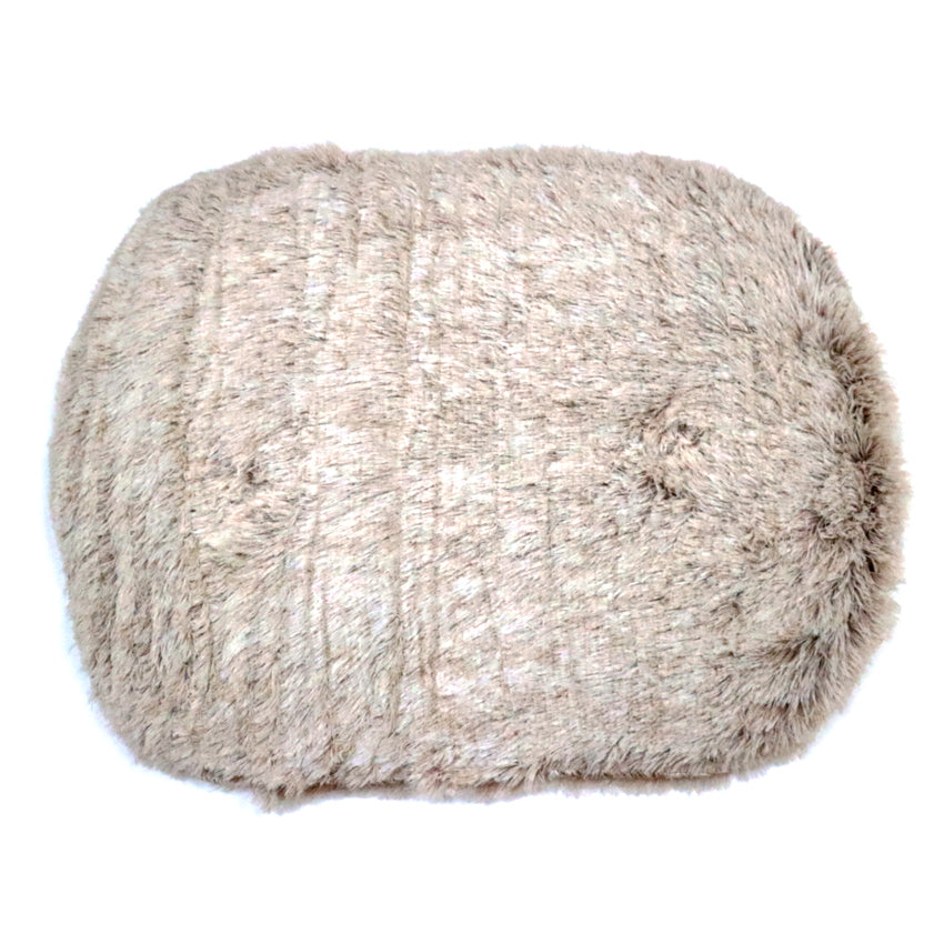 croci-bobby-poilu-coussin-chien-fourrure-beige-55x45-cm image 2