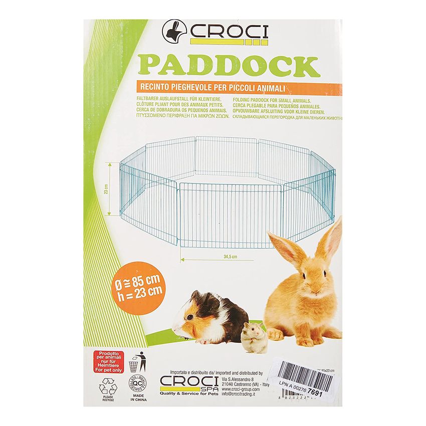 croci-paddock-enclos-lapin-85x23-cm-barres-troites image 5