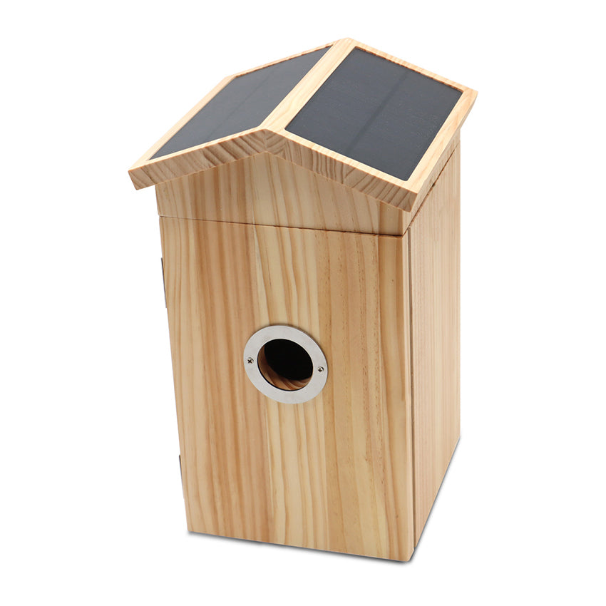 croci-smart-nichoir-oiseaux-wifi-cam-ra-hd-bois-20x20x33 image 2