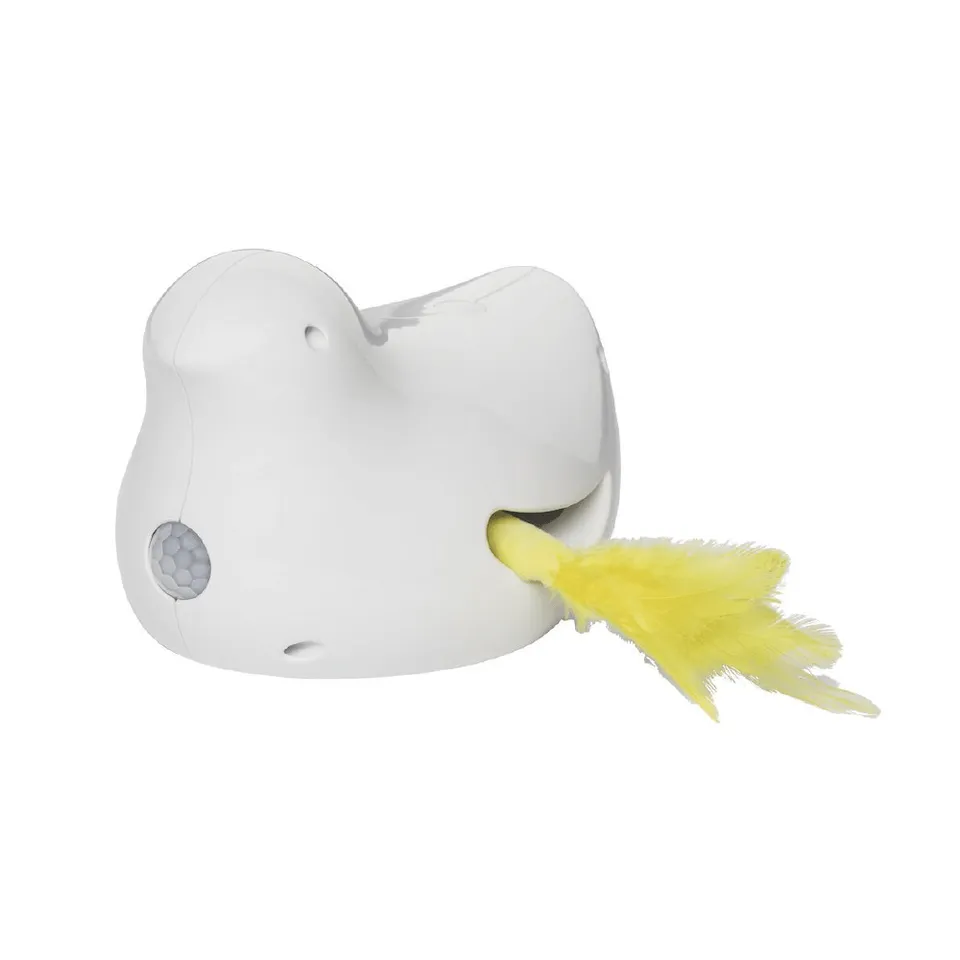 croci-peek-a-bird-jeu-chat-automatique-plume image 1