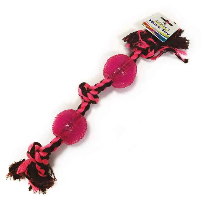croci-jumbo-corde-coton-chien-balles-tpr-flottant image 1