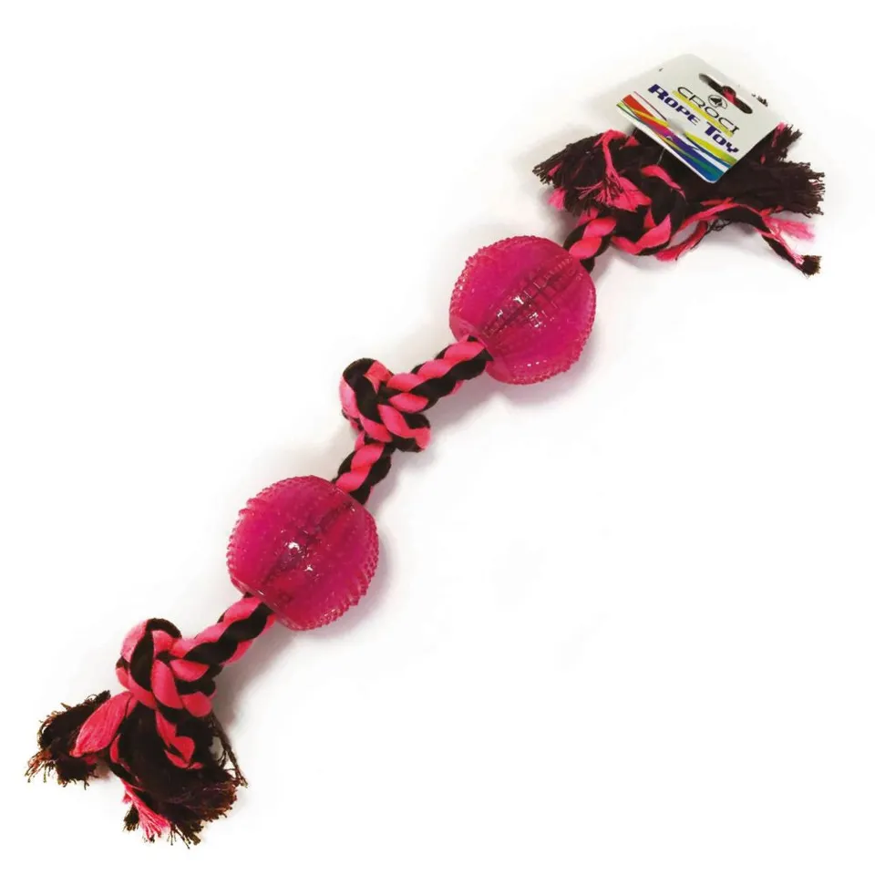 croci-jumbo-corde-coton-chien-balles-tpr-flottant image 1