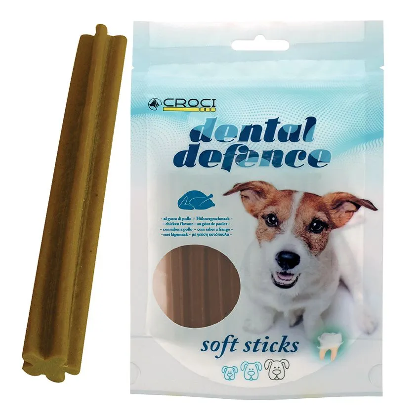 croci-dental-defense-soft-sticks-dentaire-chien-menthe-x8 image 1