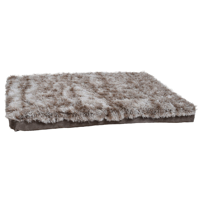 croci-bobby-poilu-coussin-chien-beige-100x65-cm-mousse image 2