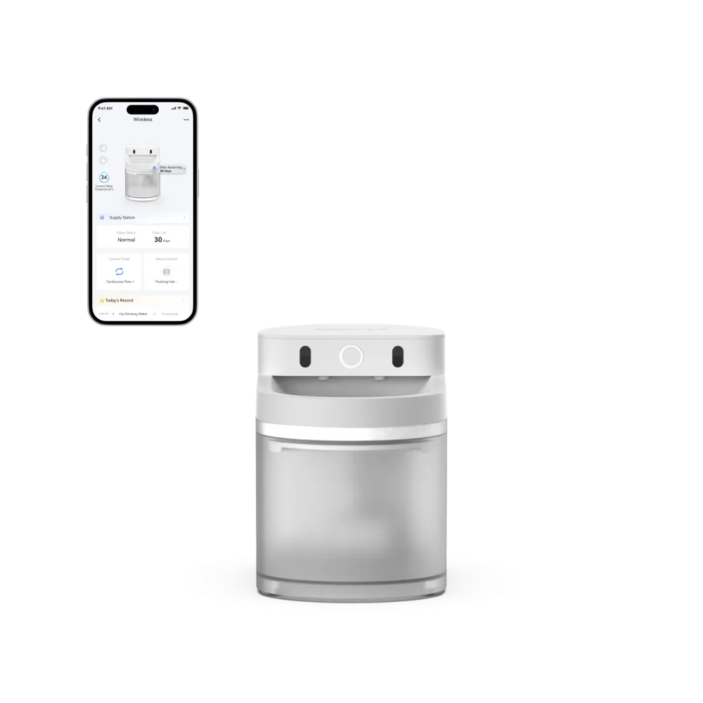 catlink-water-fountain-wireless-fontaine-eau-chat-single-set-2-3-l image 1