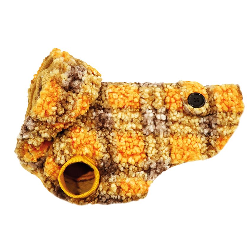 croci-teddy-pull-chien-orange-30-cm-polaire-chaude image 4