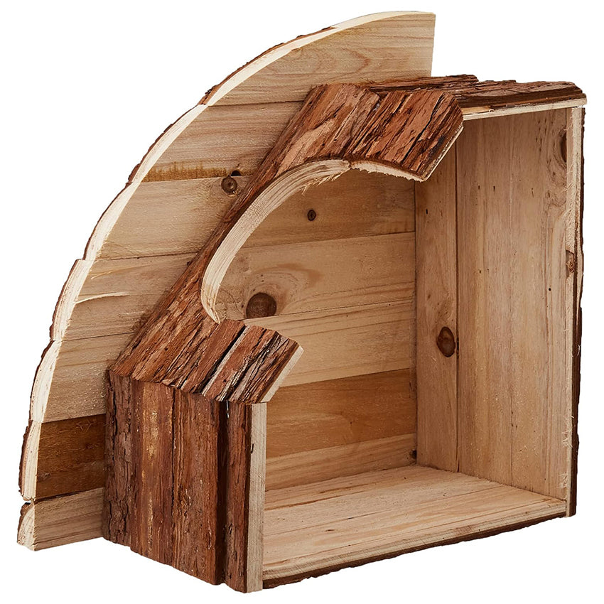 croci-wood-corner-house-maison-rongeur-bois-angle-32cm image 3