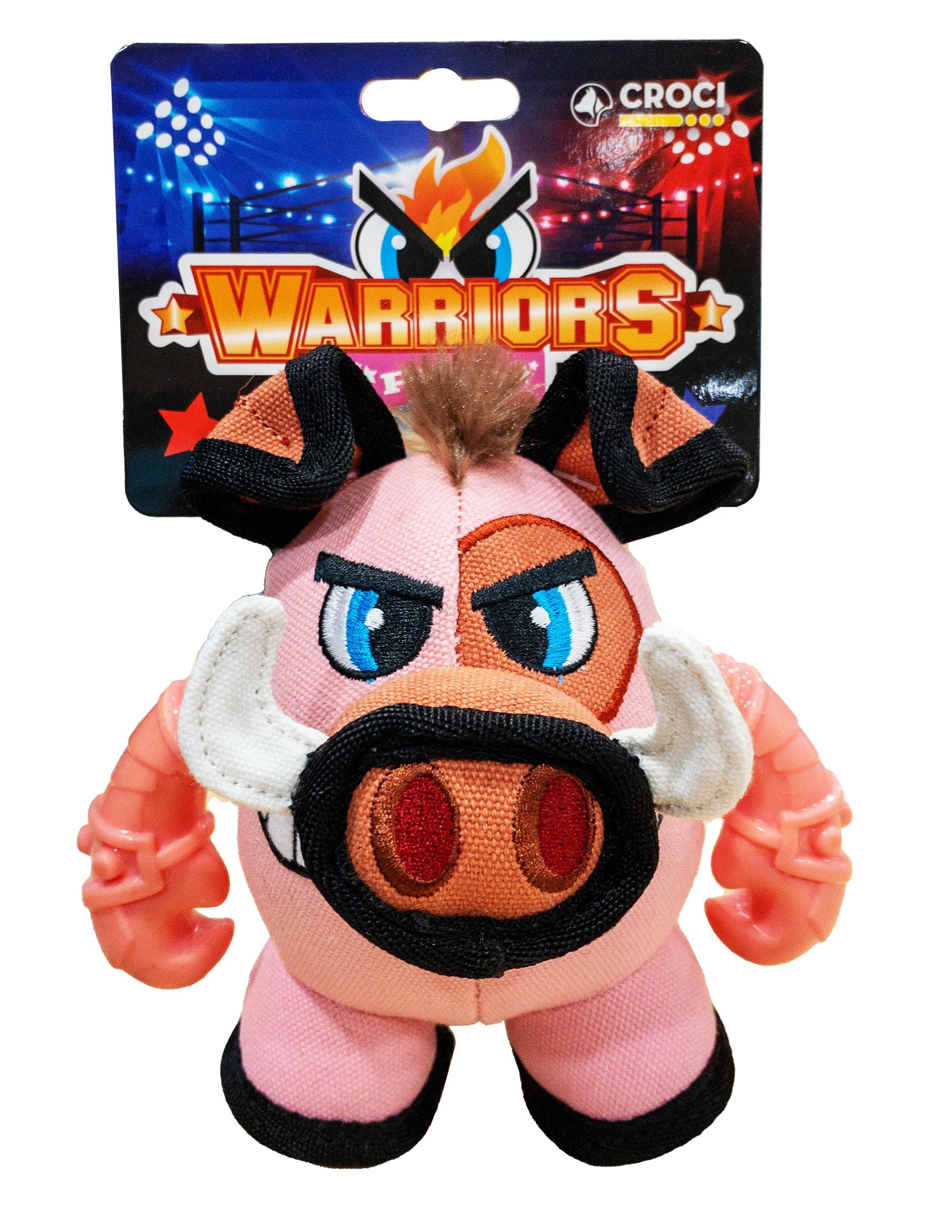 croci-warriors-pigo-peluche-chien-r-sistante-massage-gencives image 2