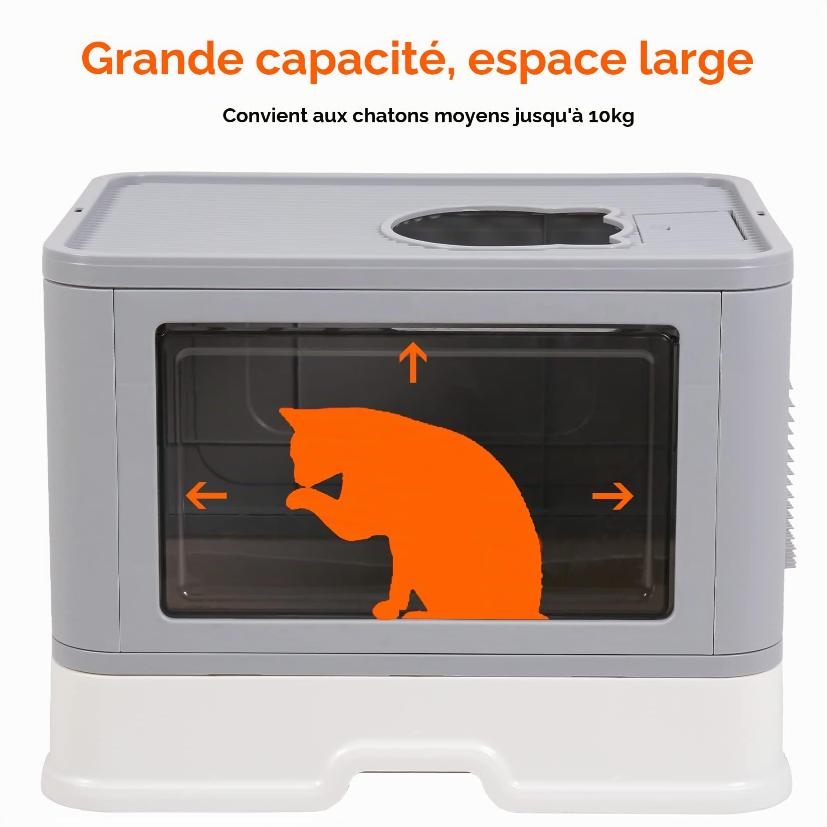 bingopaw-cat-supplies-bac-liti-re-xxl-ferm-50-cm-avec-pelle image 4