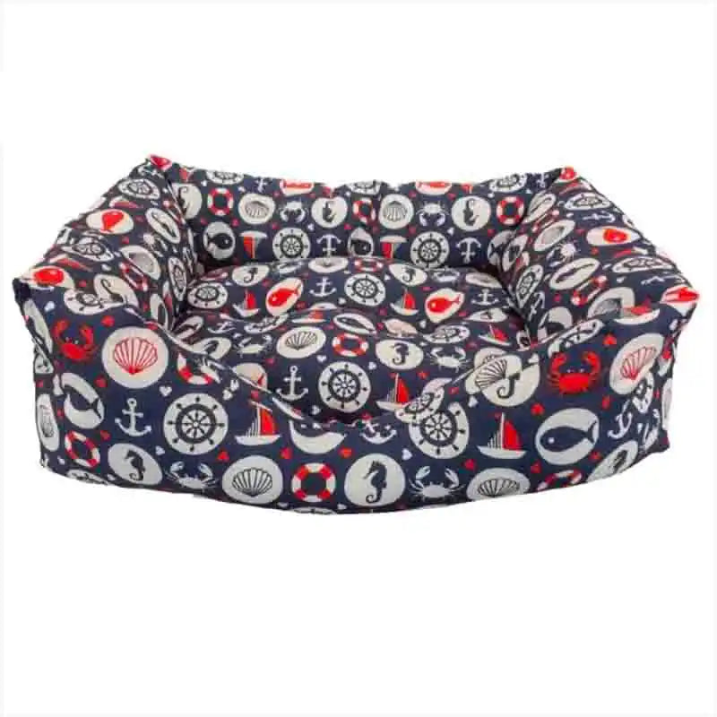 croci-nautica-panier-chien-rectangulaire-50x35-cm-marin image 1