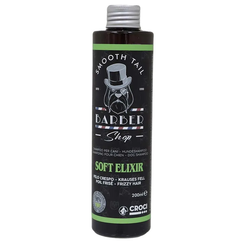 croci-barbershop-softelixir-shampoing-chien-200-ml-hydratant image 1