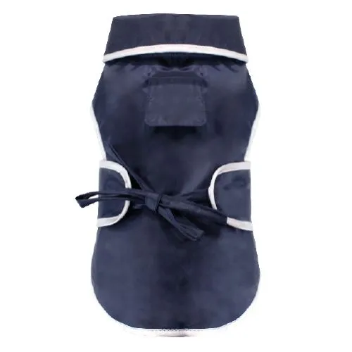 croci-sestriere-manteau-pour-chien-bleu-marine-chaud image 1