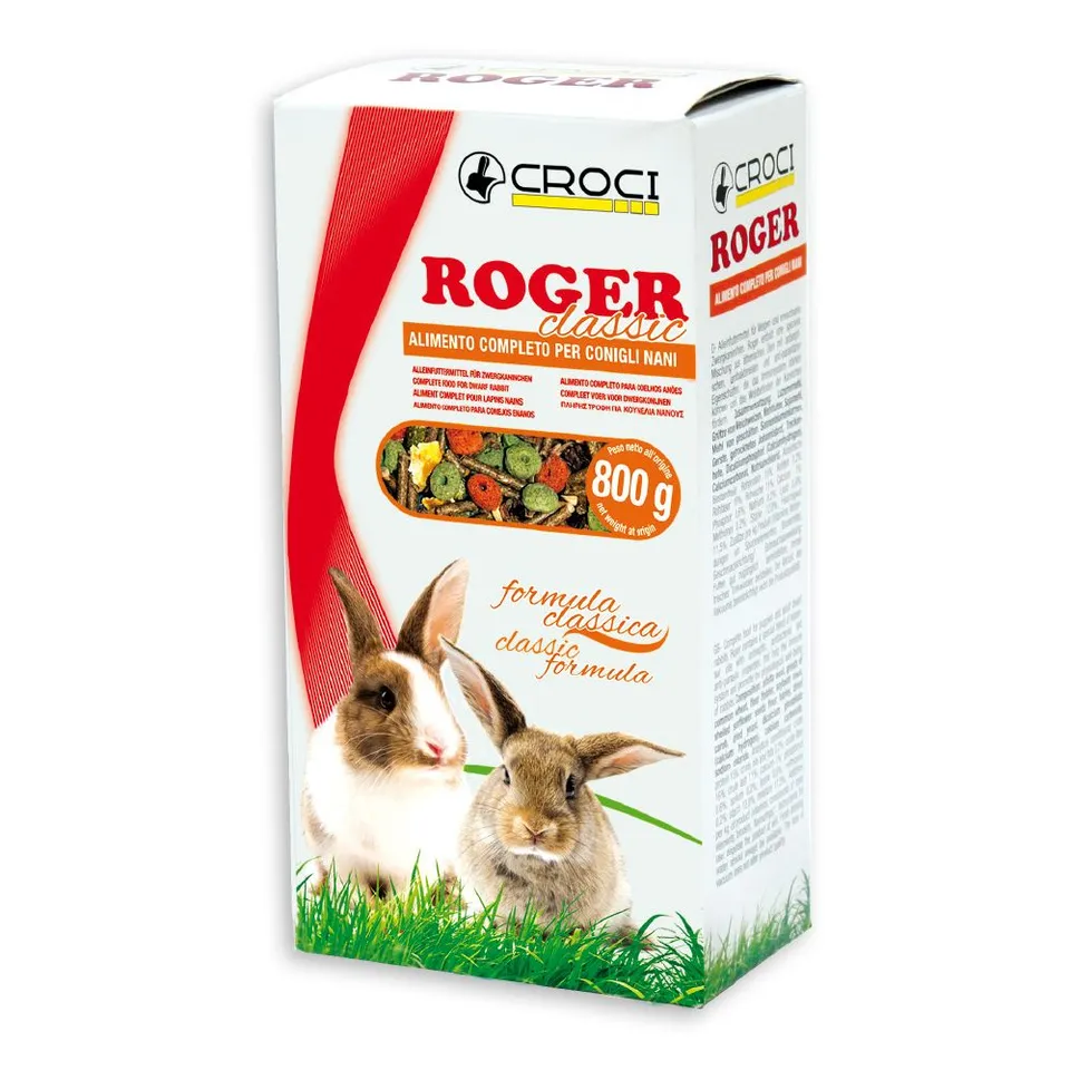 croci-roger-classic-nourriture-lapin-nain-800-g image 1