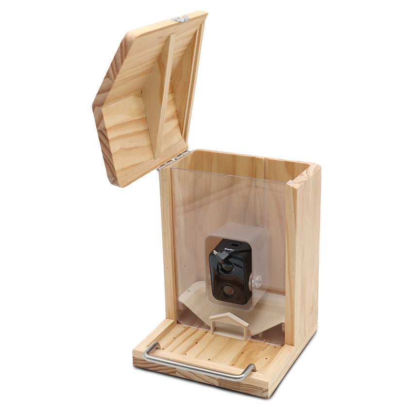 croci-smart-mangeoire-oiseaux-wifi-cam-ra-hd-bois-solaire image 4