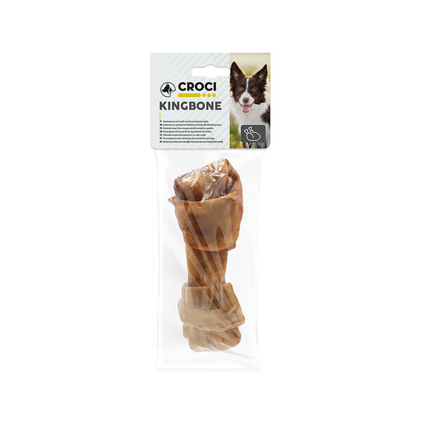 croci-king-bone-os-nou-chien-poulet-20-cm-110-g image 2