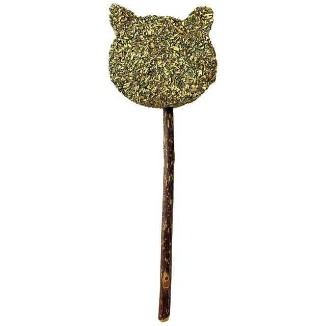 croci-euphoria-stick-cat-face-jouet-chat-matatabi-14-cm image 1