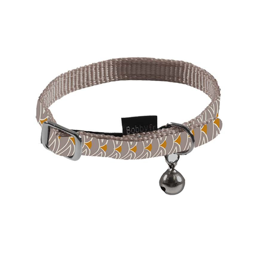 croci-bobby-geisha-collier-chat-gris-30x1-cm-r-glable image 2