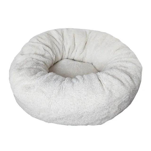 croci-xmas-snowball-panier-donut-chien-chat-50x25-cm-blanc image 1